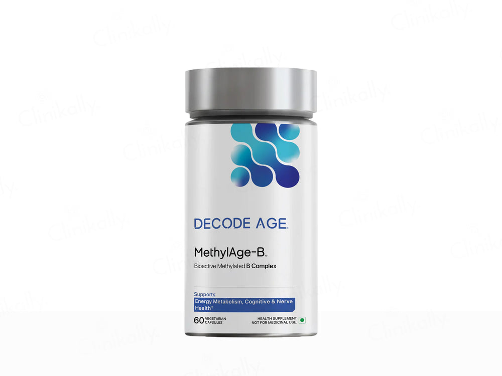Decode Age MethylAge-B Health Supplement Veg Capsule