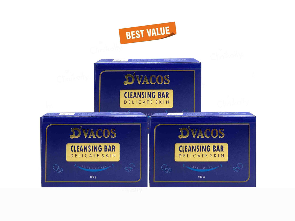 D'Vacos Delicate Cleansing Bar-Clinikally