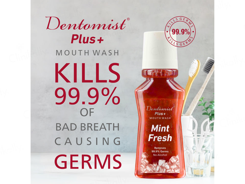 Dentomist Plus Mouth Wash - Mint Fresh