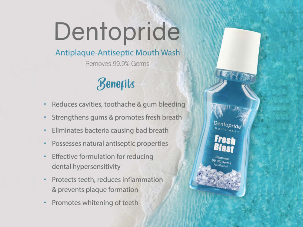 Dentopride Mouthwash - Fresh Blast