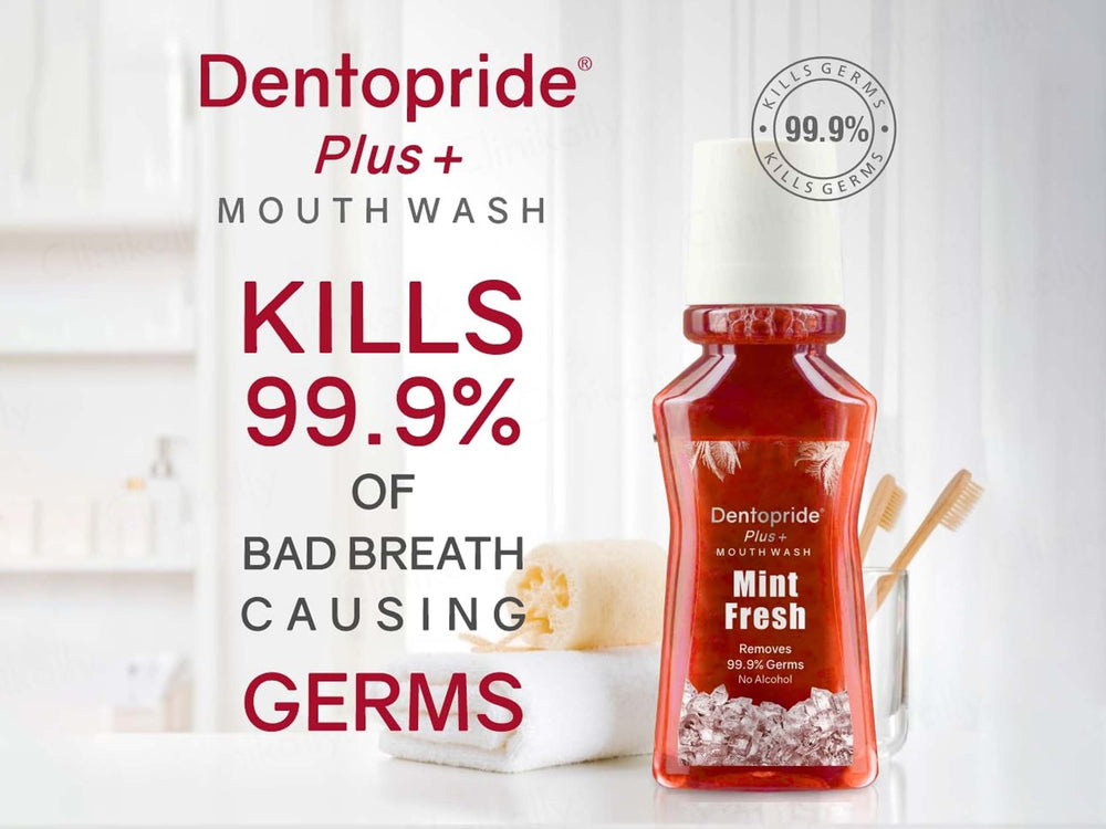 Dentopride Plus+ Mouthwash - Mint Fresh