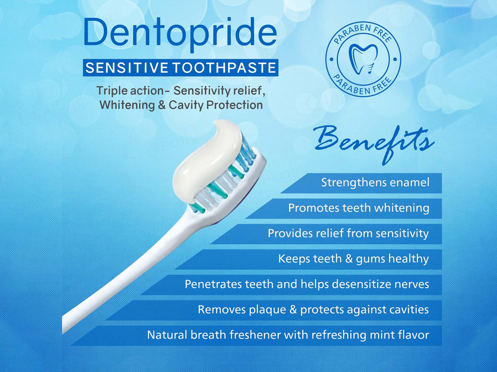 Dentopride Triple Action Sensitive Toothpaste