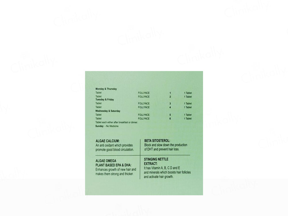 Derm Range Follynce Unisex Hair Cyclical Therapy Kit