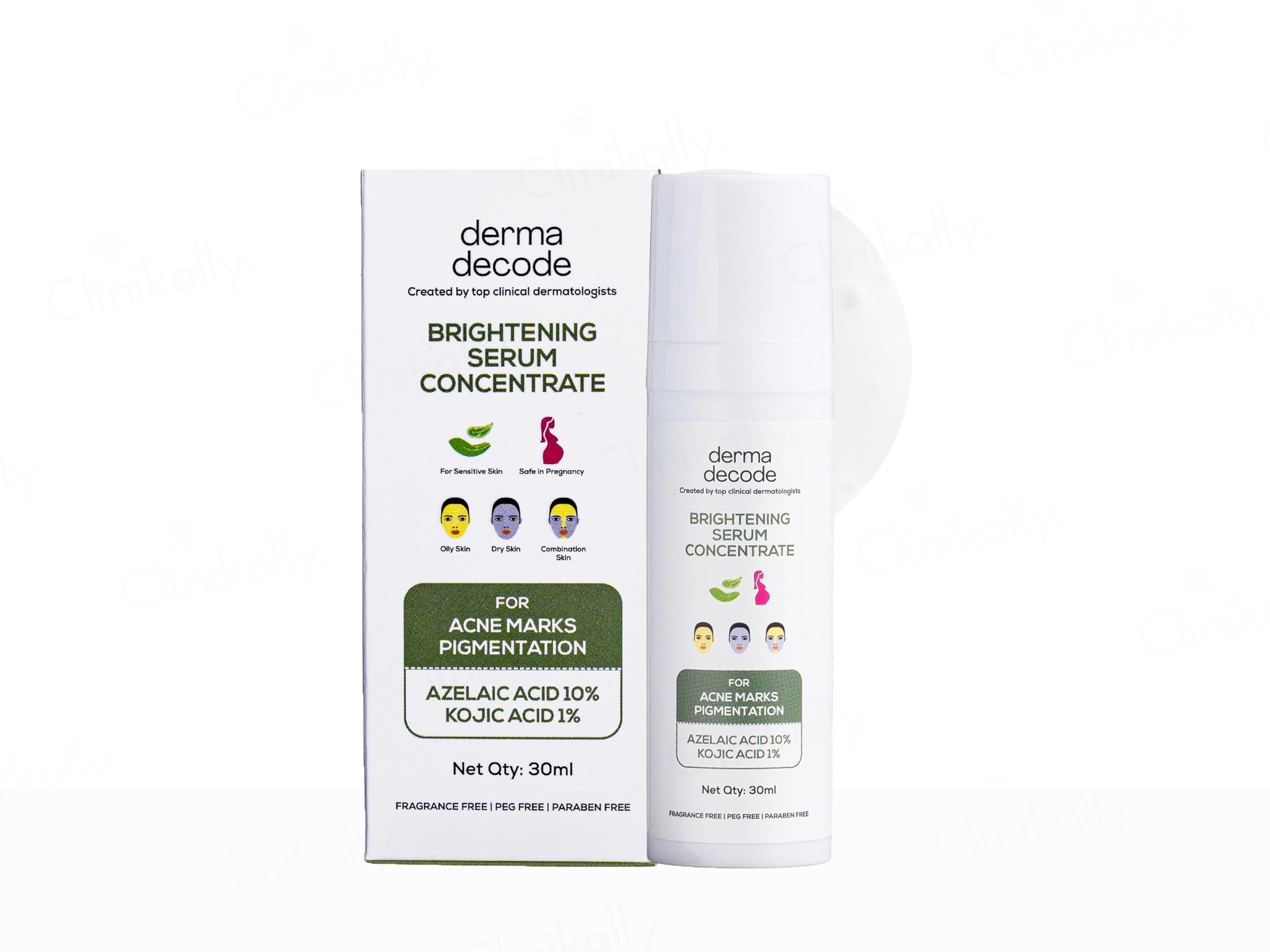 Derma Decode Brightening Serum Concentrate For Acne Marks