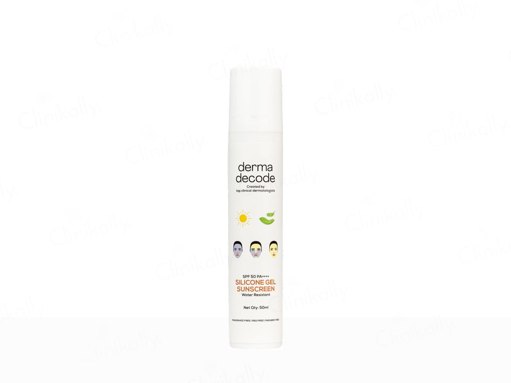 Derma Decode Water Resistant Silicone Sunscreen Gel SPF 50 PA++++