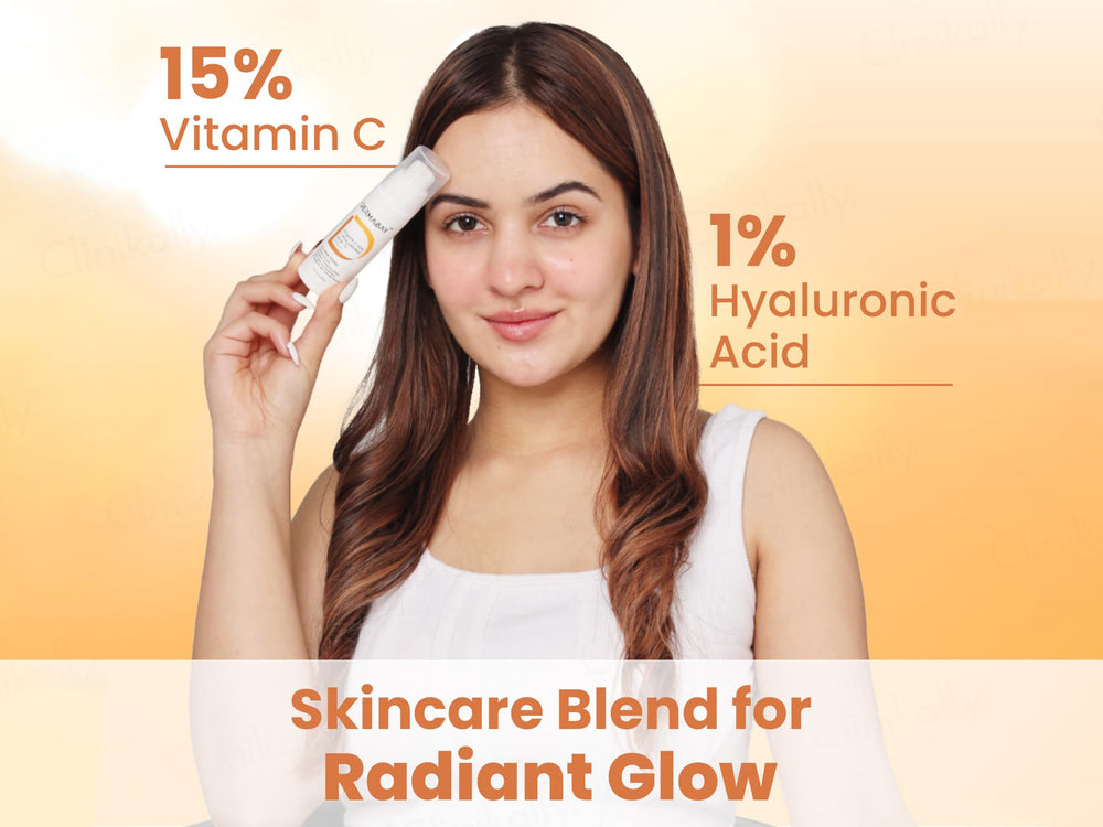 Dermabay 15% Vitamin C + 1% Hyaluronic Acid Face Serum