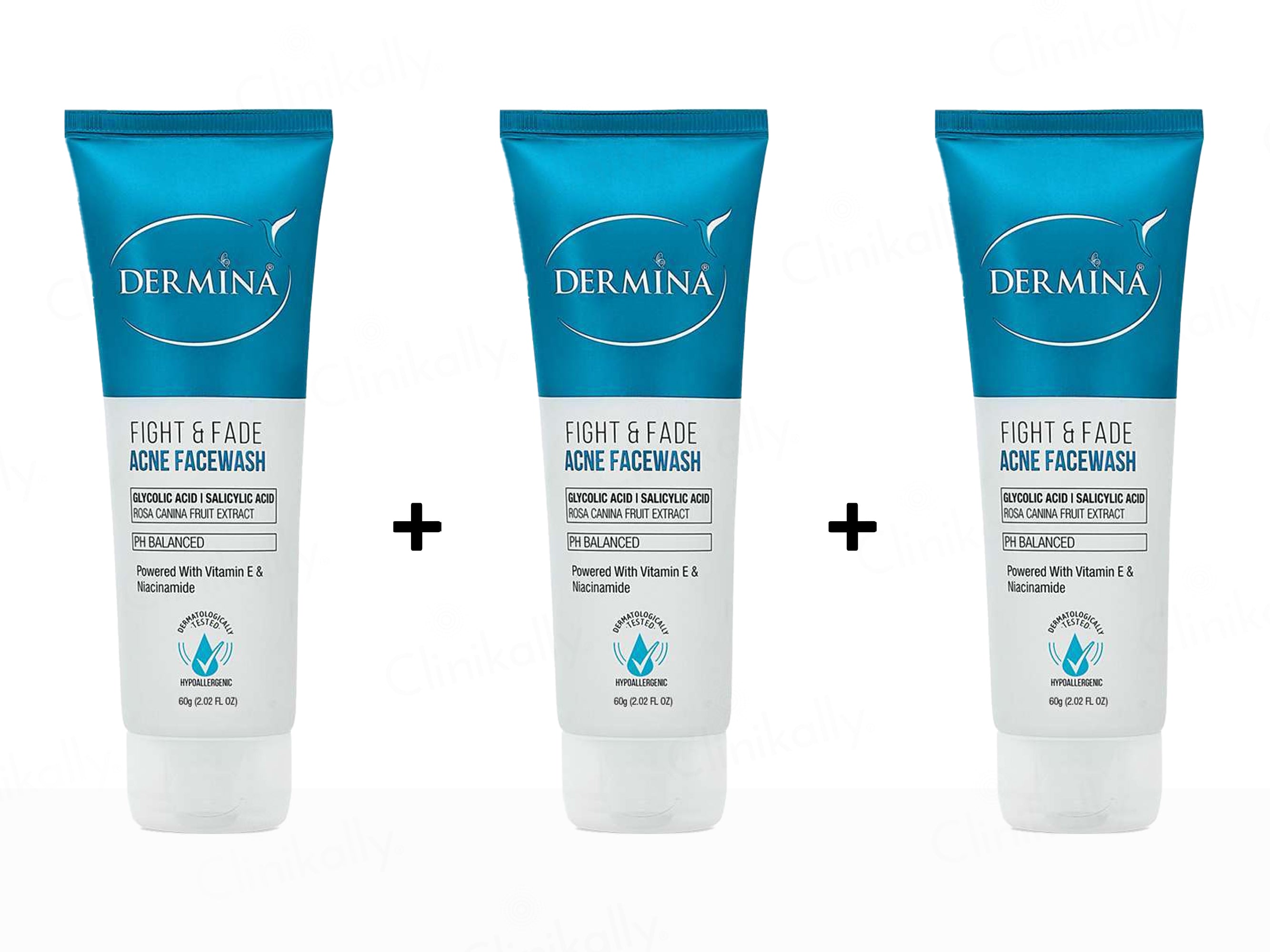 Dermina Fight & Fade Acne Facewash