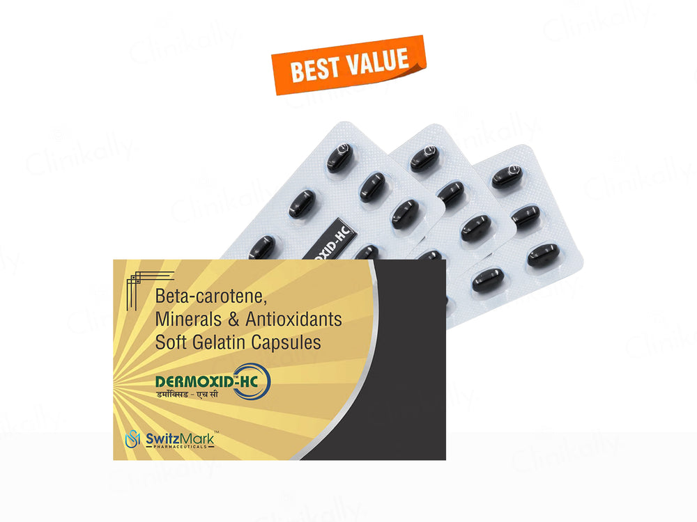 Dermoxid-HC Soft Gelatin Capsule