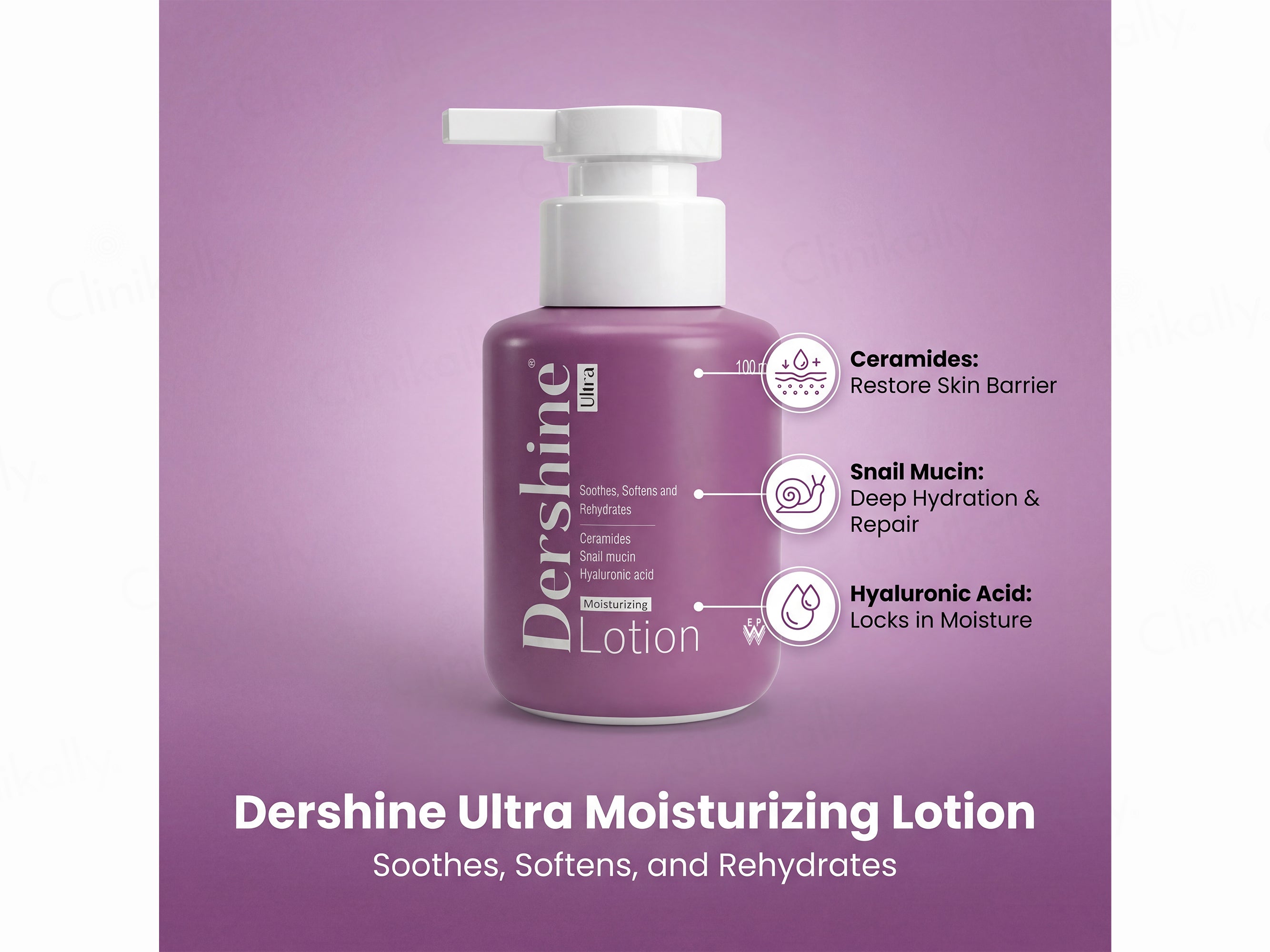 Dershine Ultra Moisturizing Lotion