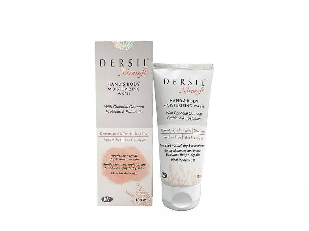 Dersil Xtrasoft Hand & Body Moisturizing Wash