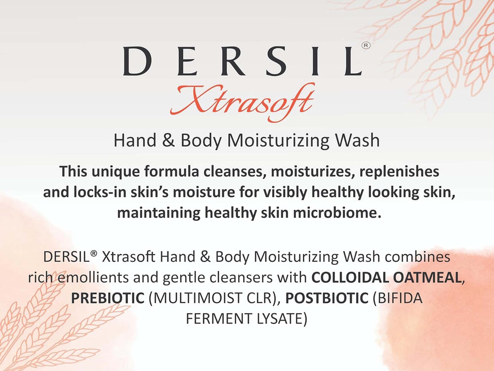 Dersil Xtrasoft Hand & Body Moisturizing Wash