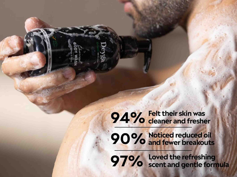 Deyga Charcoal Body Wash De-Tan & Detox