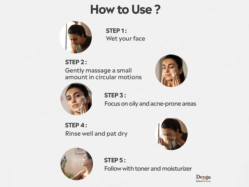 Deyga Charcoal Face Wash