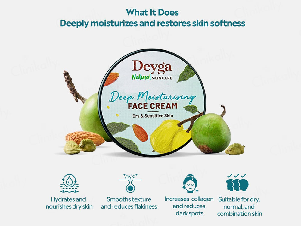Deyga Deep Moisturising Face Cream