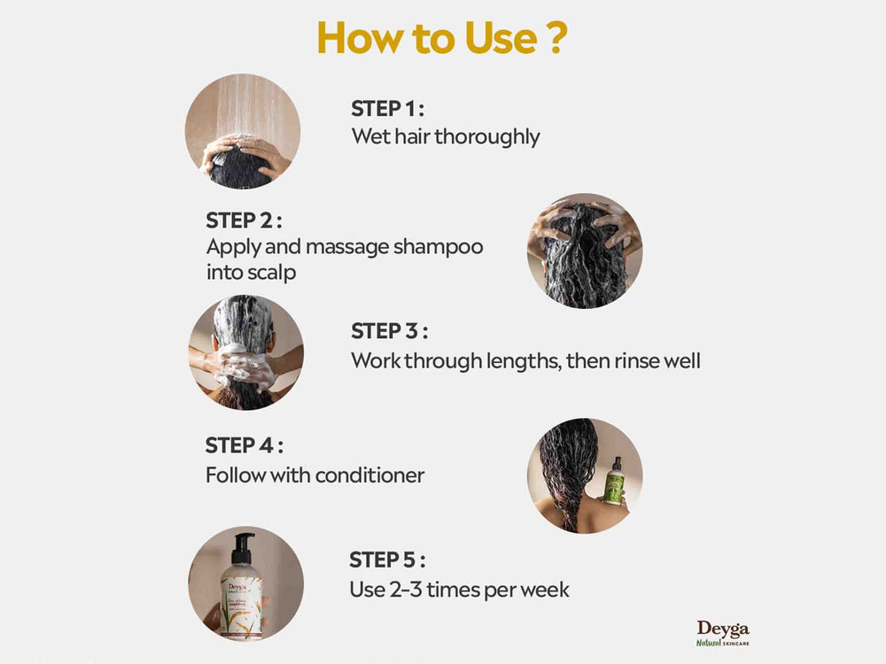 Deyga Rice Water Shampoo