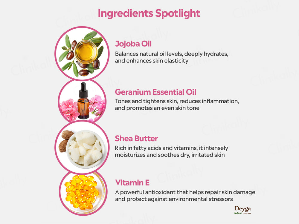 Deyga Rose & Geranium Body Butter