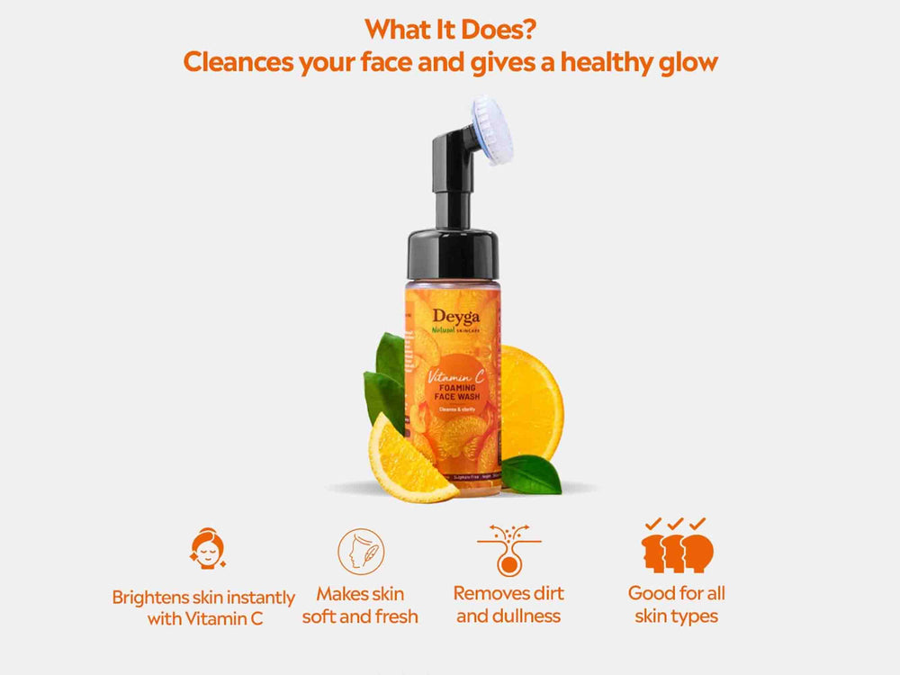 Deyga Vitamin C Foaming Face Wash