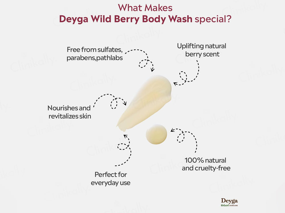 Deyga Wild Berry Body Wash