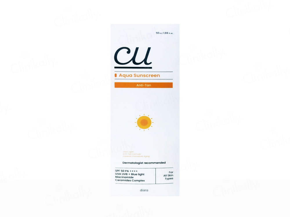 Diara CU Aqua Anti-Tan Ultra-Light Sunscreen SPF 50 PA++++