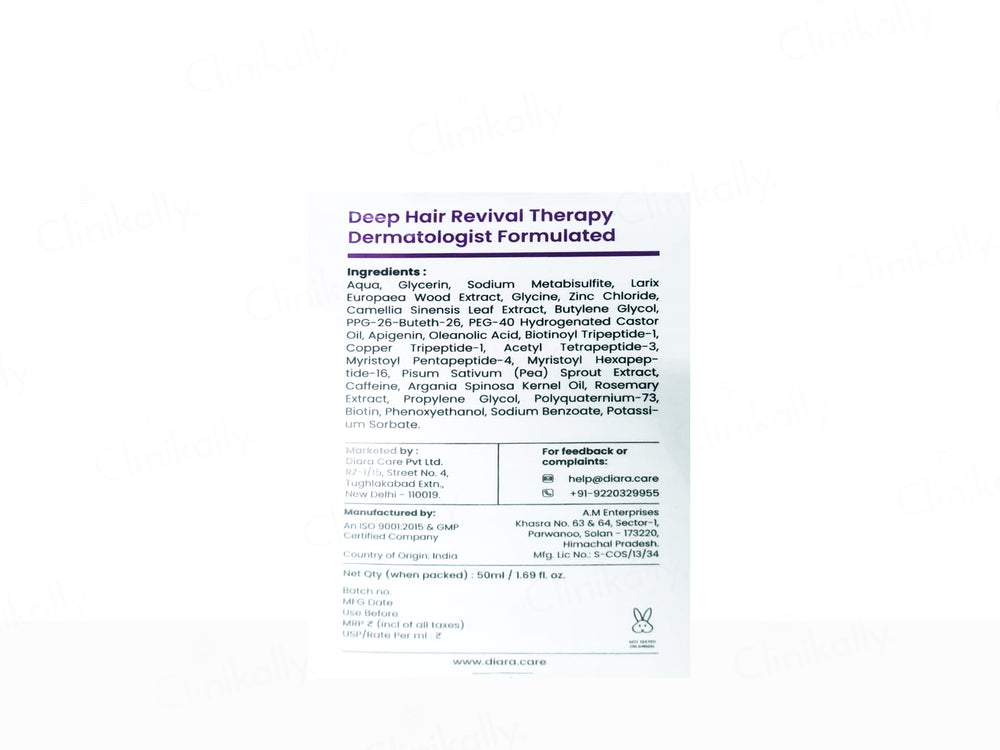 Diara Ronagen+ Advanced Penta-Peptide Hair Serum