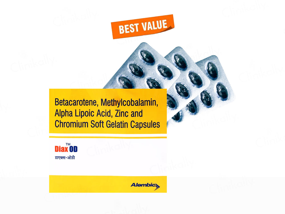 Diax OD Soft Gelatin Capsule