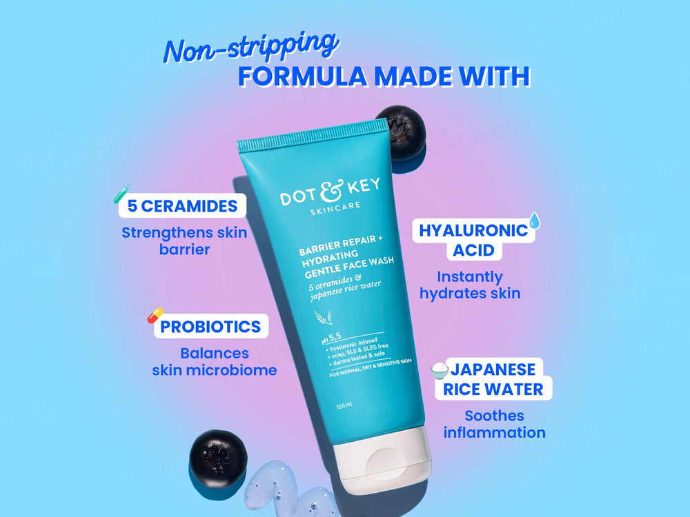 Dot & Key Barrier Repair + Hydrating Gentle Face Wash