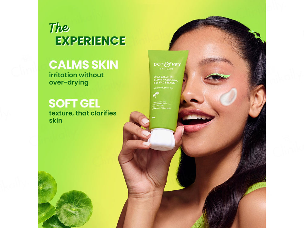 Dot & Key Cica Calming Blemish Clearing Gel Face Wash