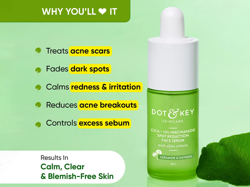 Dot & Key Cica + 10% Niacinamide Spot Reduction Face Serum