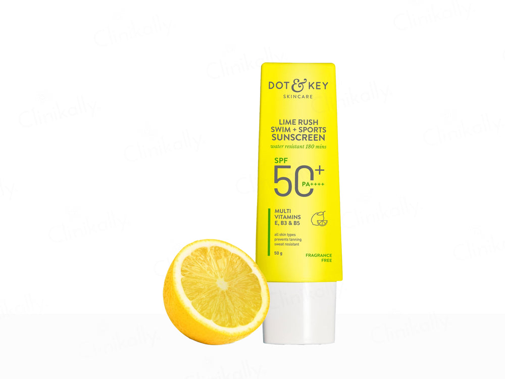 Dot & Key Lime Rush Swim + Sports Water Resistant Sunscreen SPF 50+ PA++++