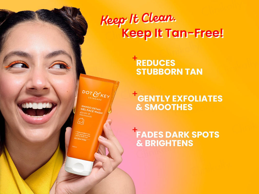 Dot & Key Mango Detan Gel Face Wash
