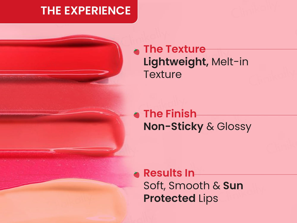 Dot & Key Vitamin C + E Gloss Boss Tinted Lip Balm SPF 50 (Strawberry Crush)