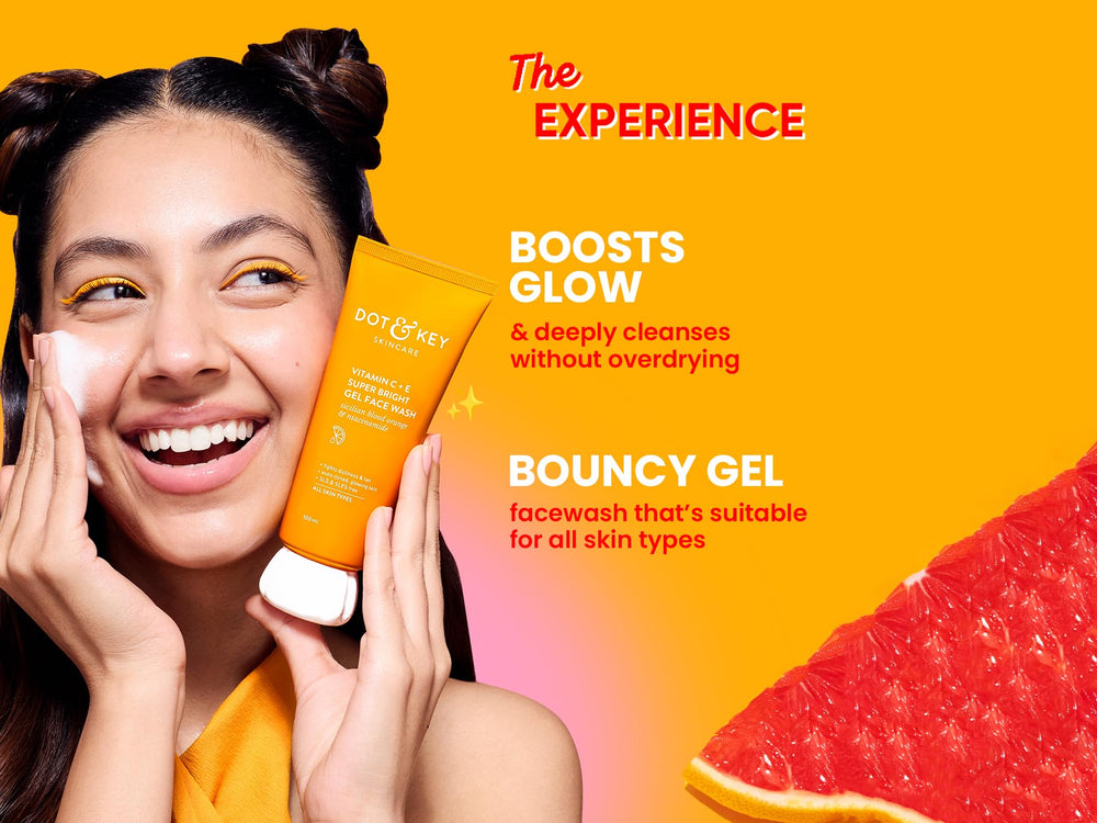 Dot & Key Vitamin C + E Super Bright Gel Face Wash
