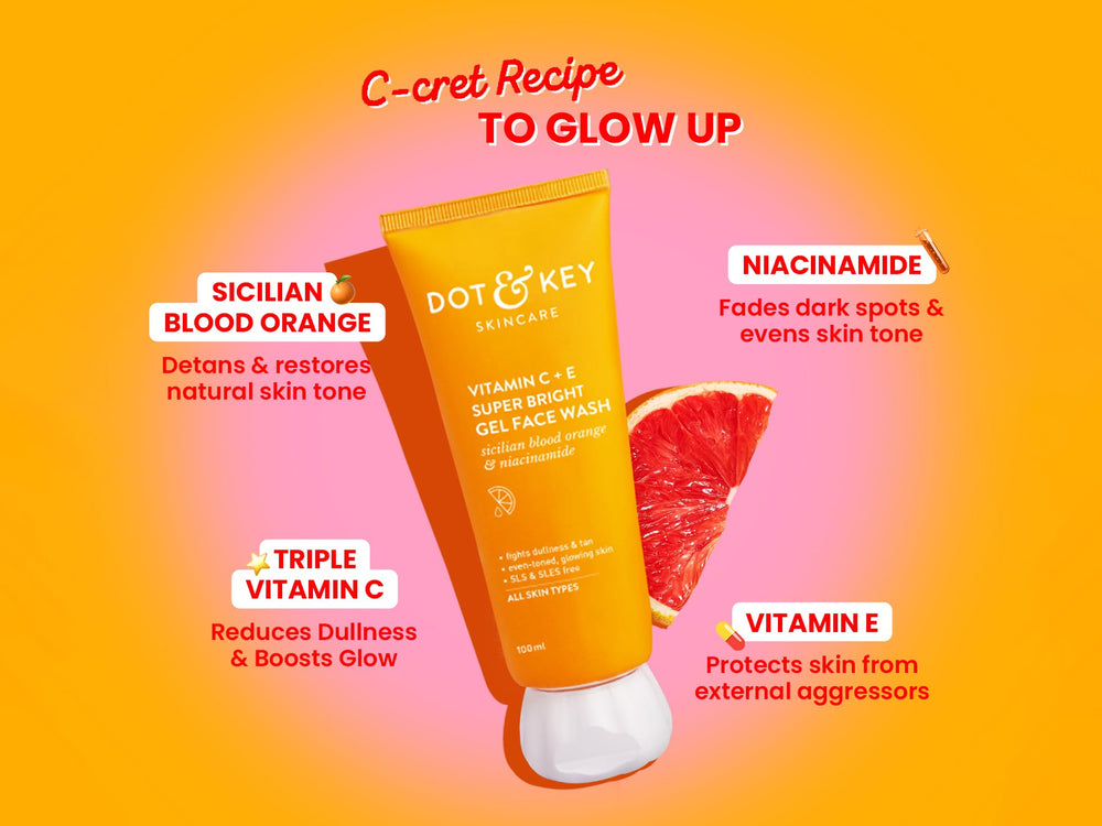 Dot & Key Vitamin C + E Super Bright Gel Face Wash