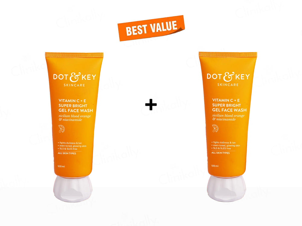 Dot & Key Vitamin C + E Super Bright Gel Face Wash