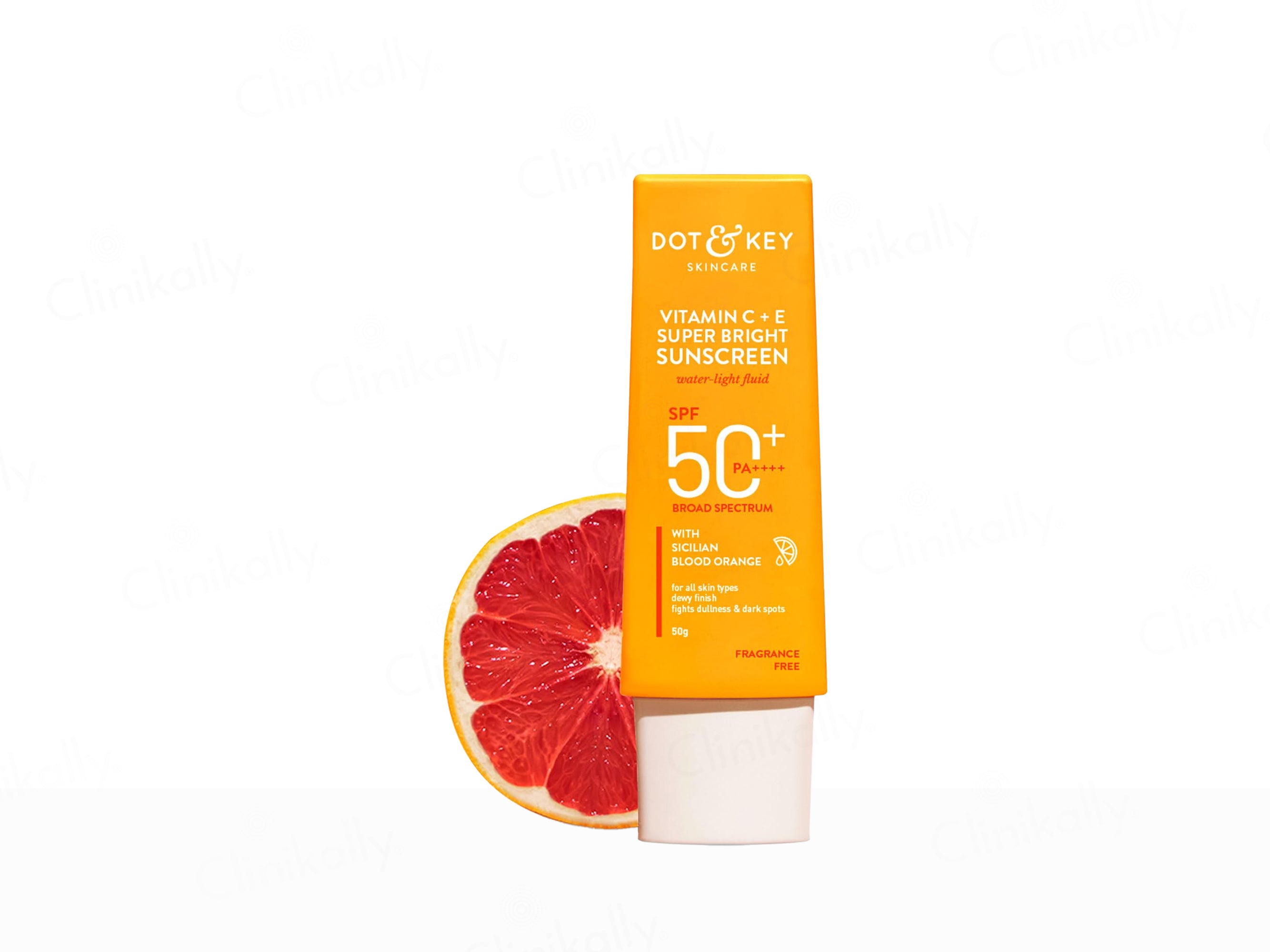 Dot & Key Vitamin C + E Super Bright Water-Light Fluid Sunscreen SPF 50 PA++++