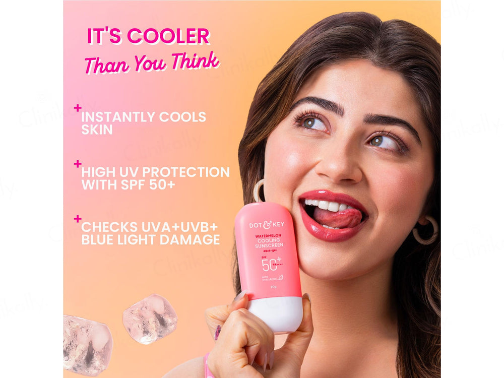 Dot & Key Watermelon Cooling Aqua-Gel Sunscreen SPF 50+ PA++++