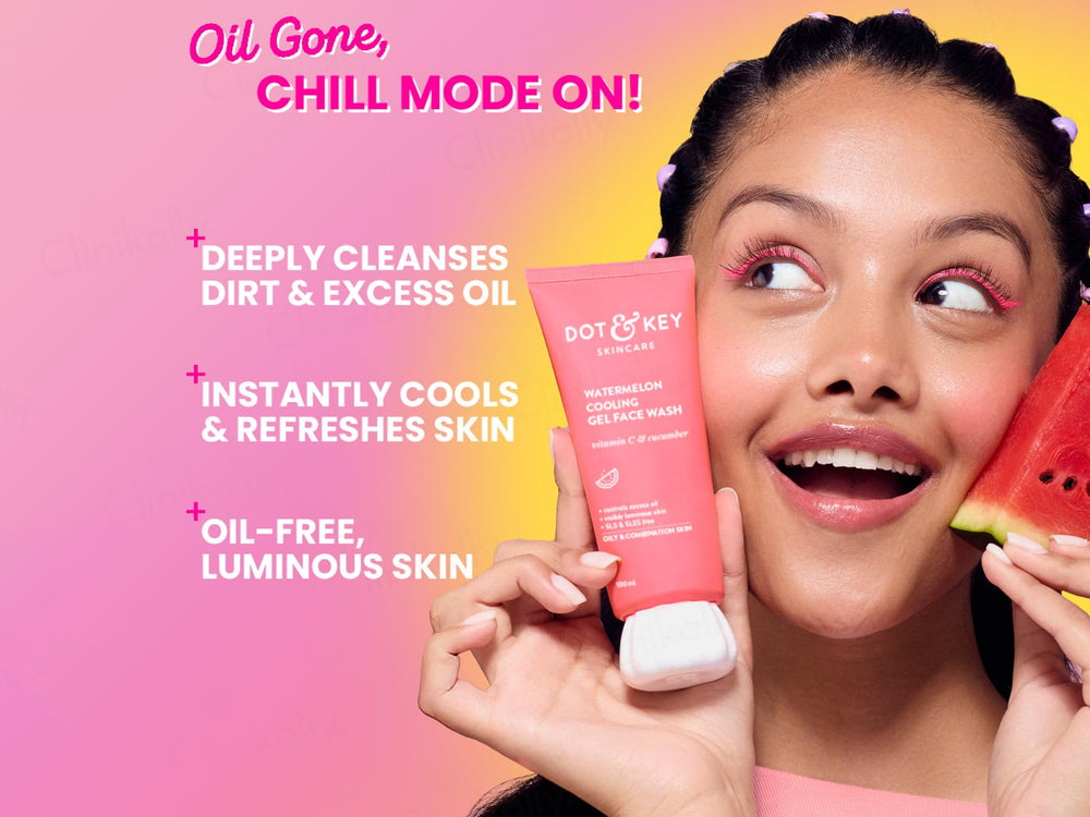 Dot & Key Watermelon Cooling Gel Face Wash