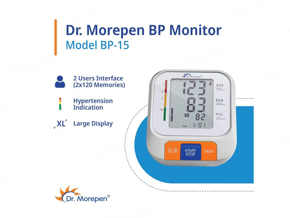 Dr. Morepen BP-15 Blood Pressure Monitor
