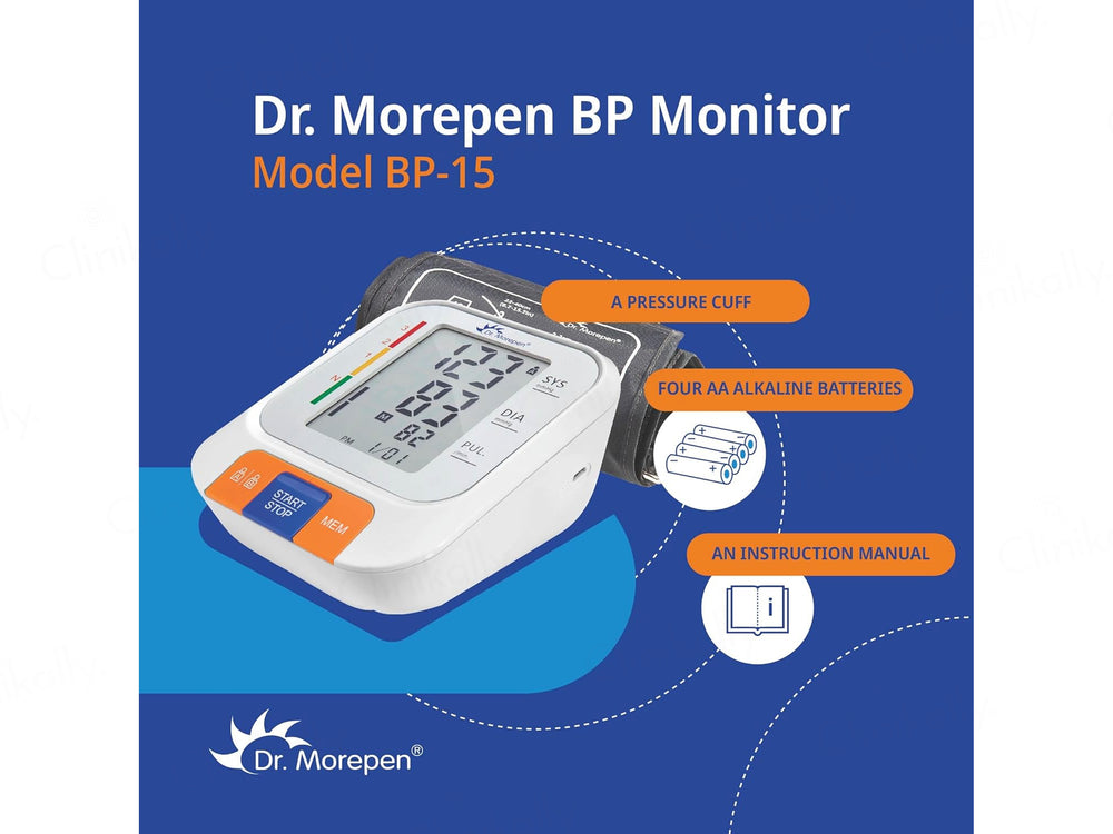 Dr. Morepen BP-15 Blood Pressure Monitor