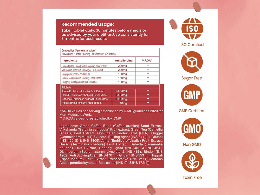 Dr. Morepen Fat Burner Nutraceutical Tablet