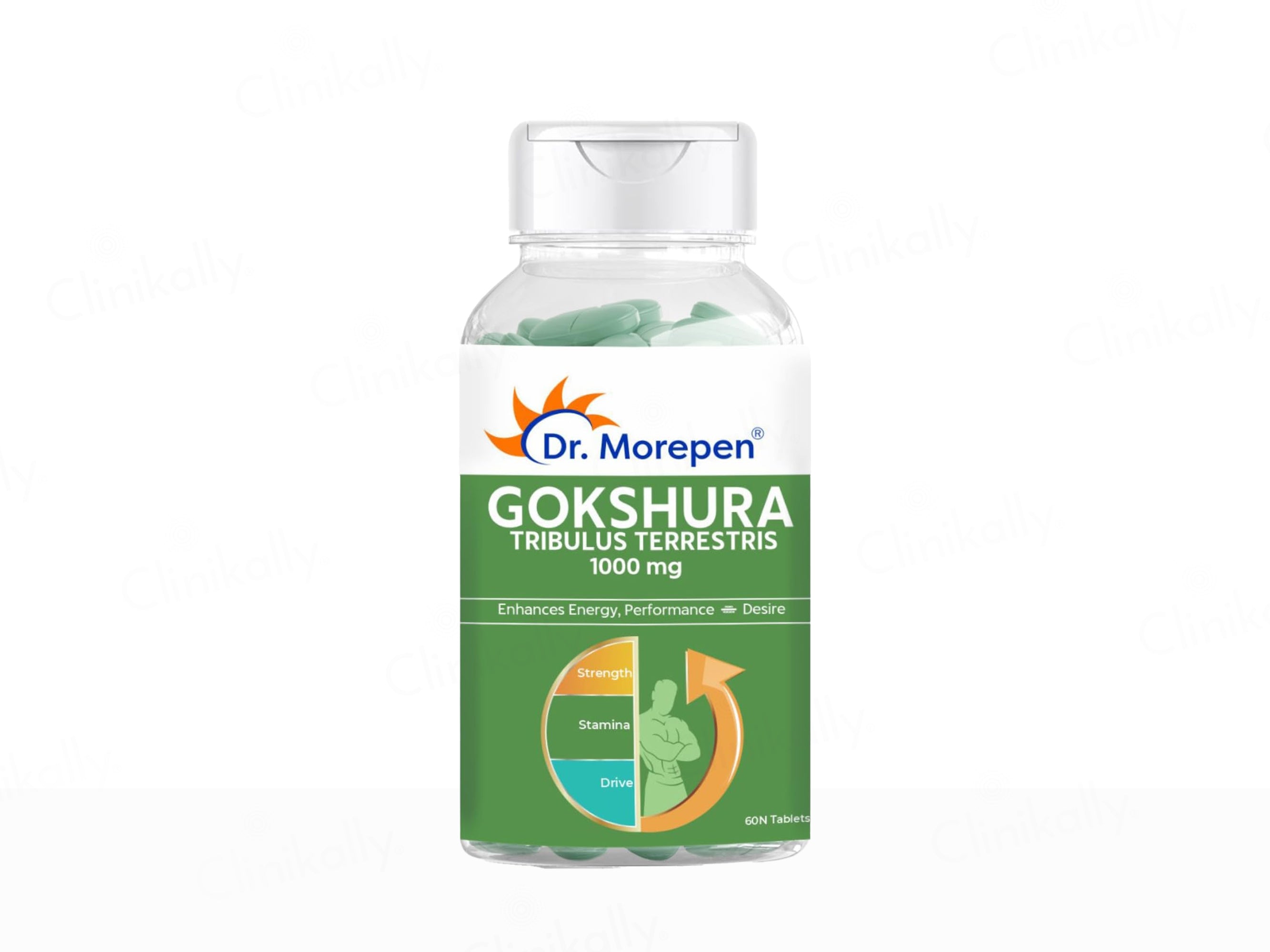 Dr. Morepen Gokshura Tribulus Terrestris 1000mg Tablet