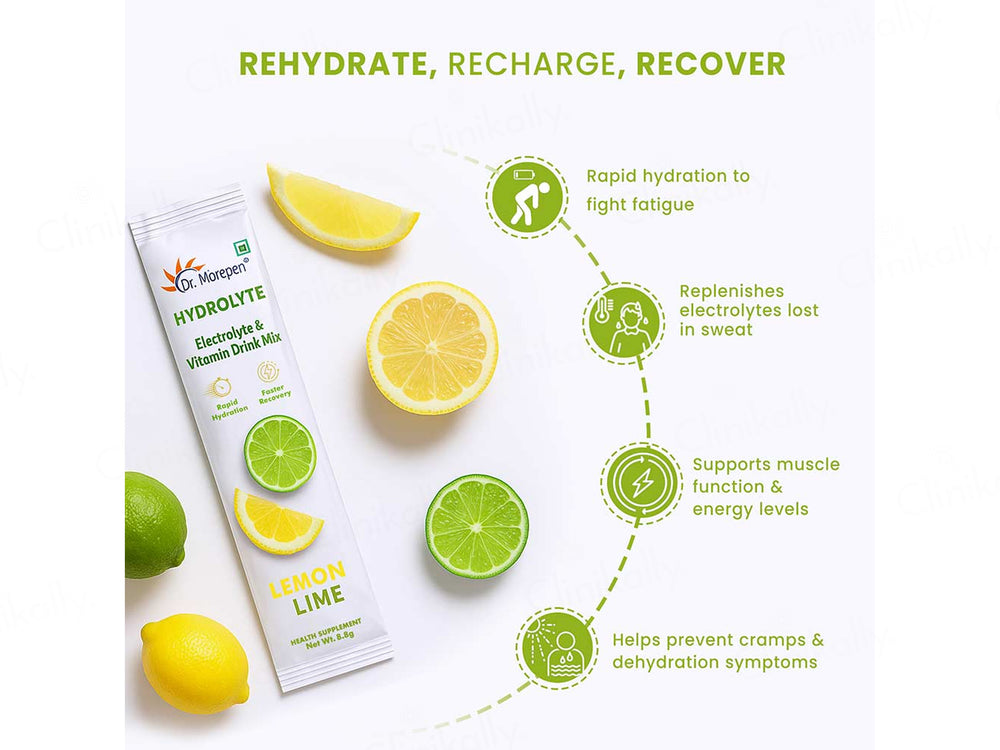Dr. Morepen Hydrolyte Electrolyte & Vitamin Drink Mix