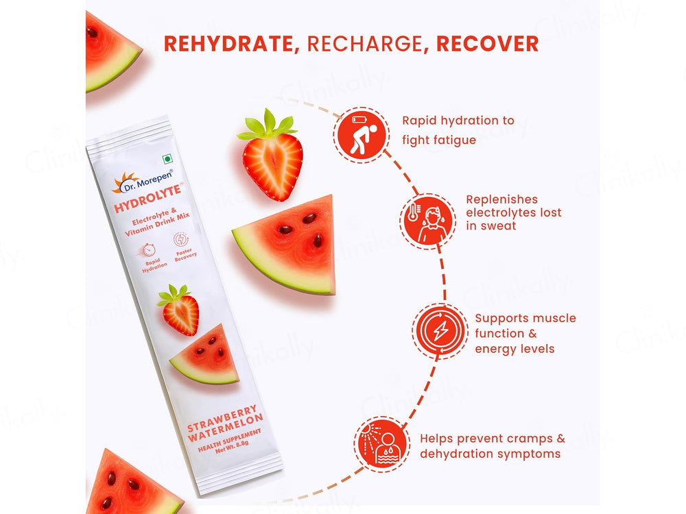 Dr. Morepen Hydrolyte Electrolyte & Vitamin Drink Mix