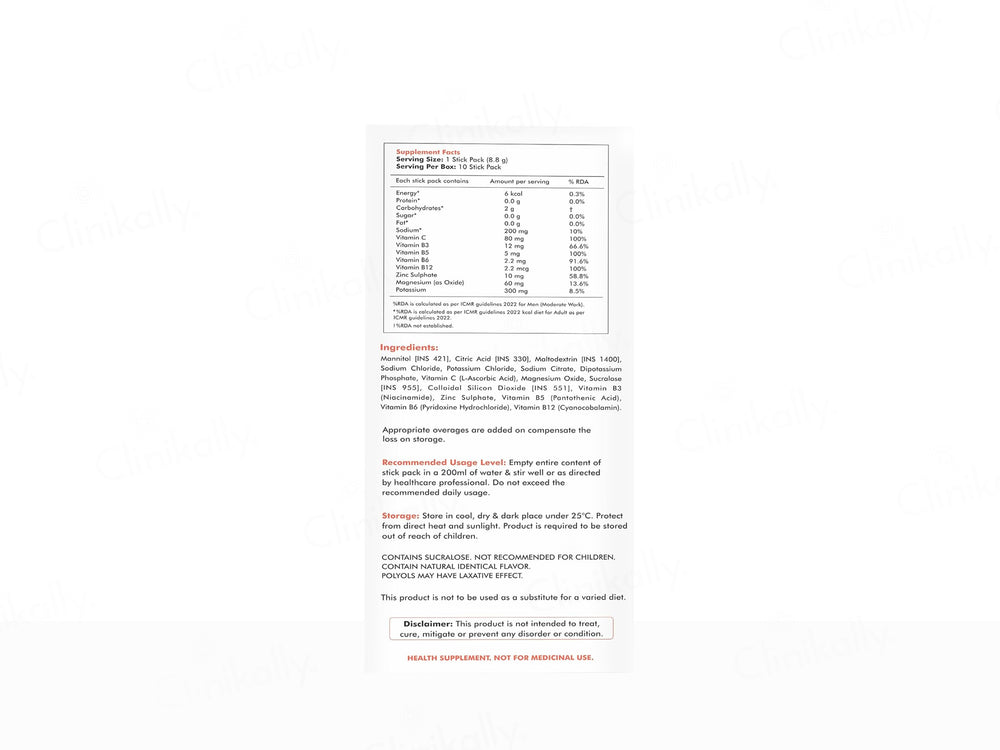 Dr. Morepen Hydrolyte Electrolyte & Vitamin Drink Mix