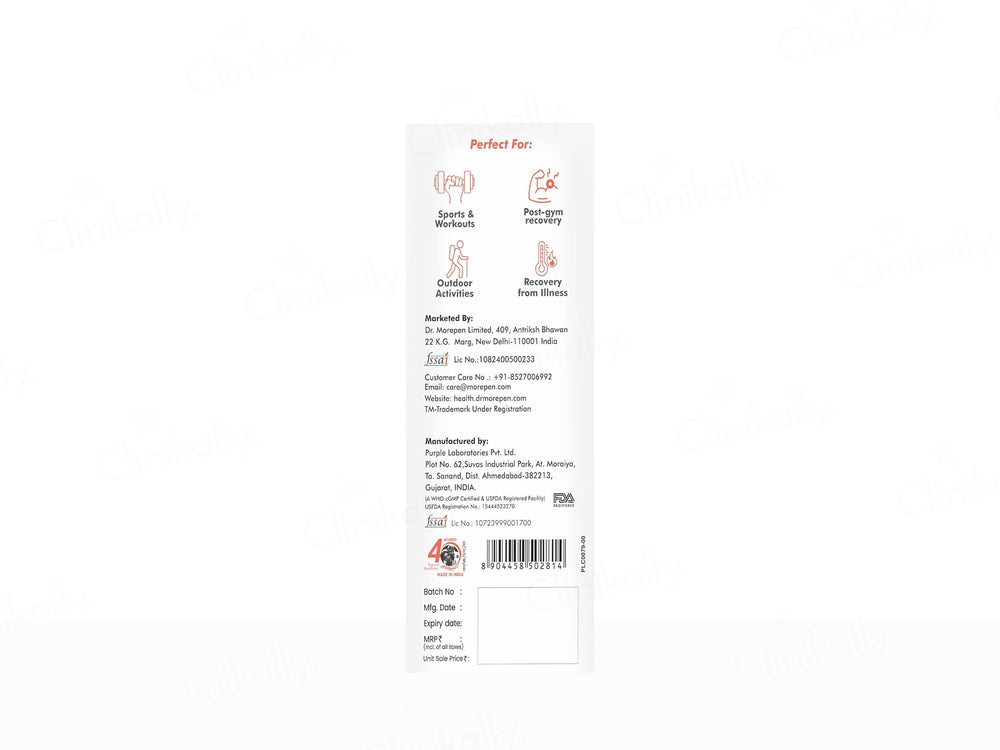 Dr. Morepen Hydrolyte Electrolyte & Vitamin Drink Mix