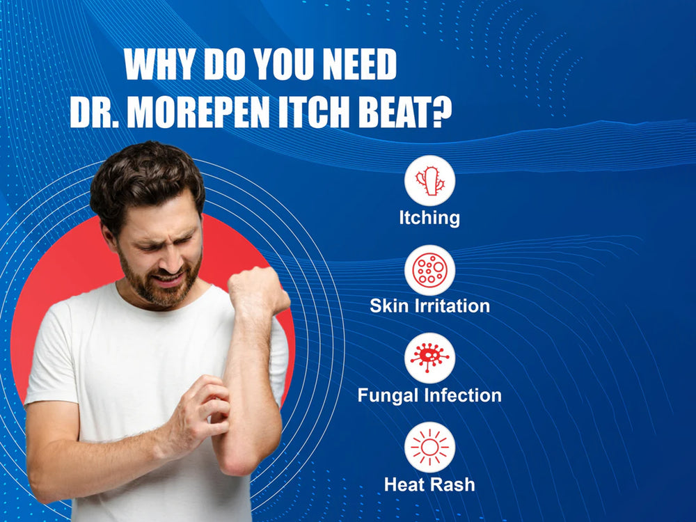 Dr. Morepen Itch Beat Anti Fungal Dusting Powder