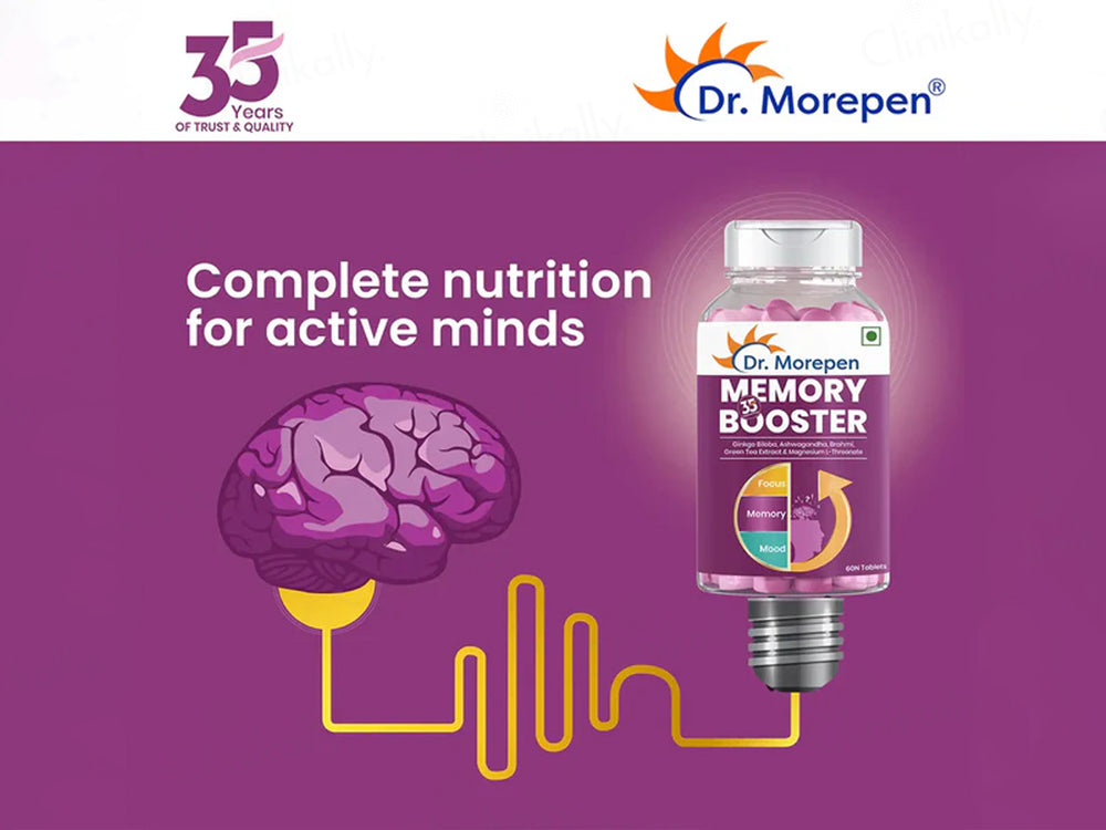 Dr. Morepen Memory Booster Tablet