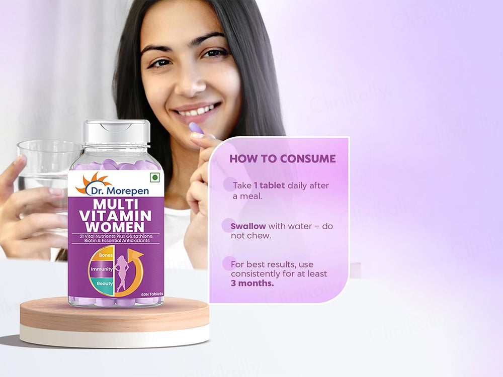 Dr. Morepen Multi Vitamin Women Nutraceutical Tablet