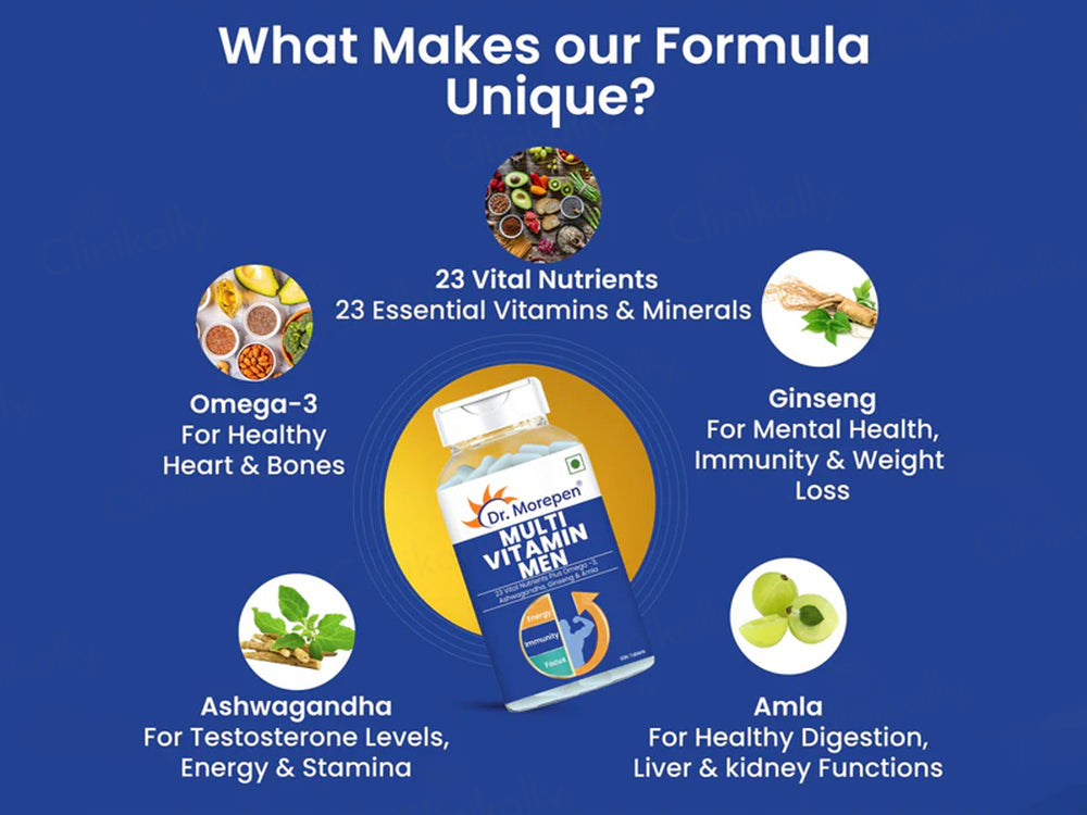 Dr. Morepen Multivitamin Men Tablet