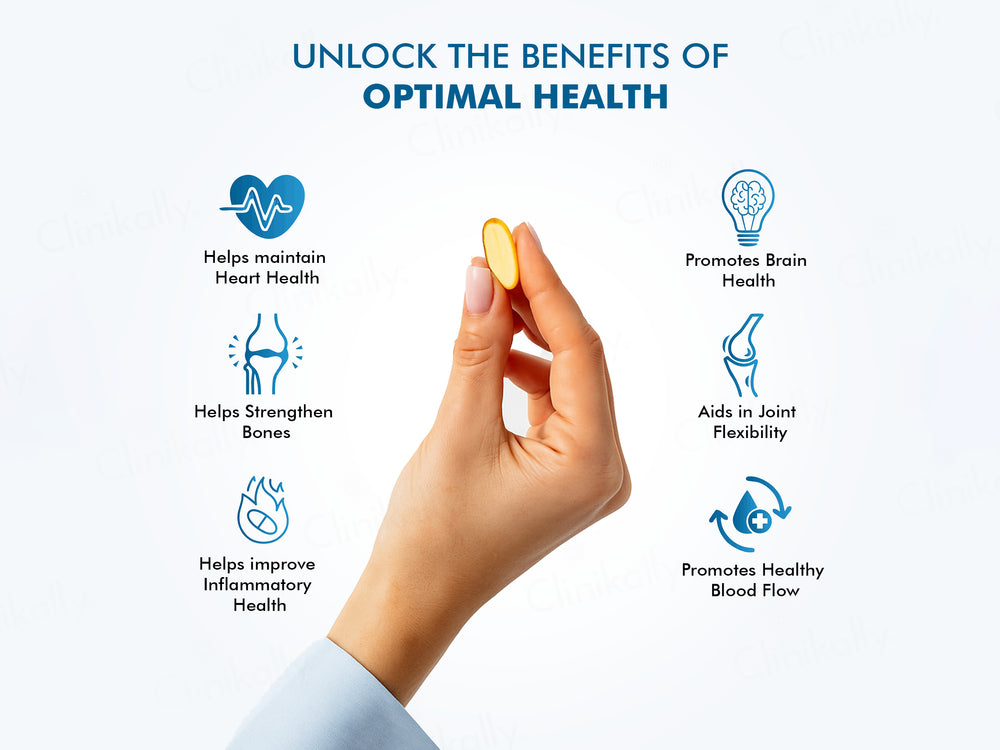 Dr. Morepen Omega-3 Deep Sea Fish Oil Triple Strength Soft Gelatin Capsule